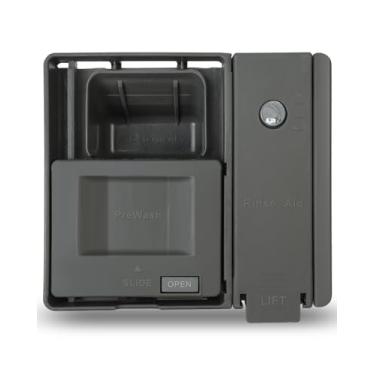 Imagem de Dispensador de detergente para lava-louças W10861000 atualizado adequado para Whirlpool Kitchenaid Maytag, kit de substituição de porta de sabão e auxílio de enxágue WDTA50SAHZ0 WDT750SAHZ0