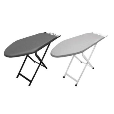 Imagem de Mesa Tábua De Passar Roupas Passadeira Grande Jumbo Com Suporte Para F