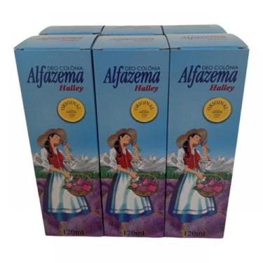 Imagem de Kit contendo 6 Deo-Colonia Alfazema Halley  Original 120 ml - META ATA