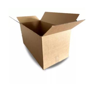 Imagem de Caixa de Papelão Kraft para Envios e Mudanças 60x30x30 Forte e Resiste