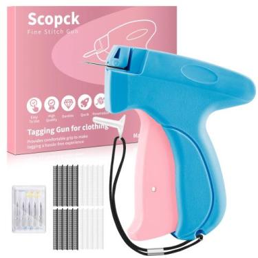 Imagem de Fixador de roupas rápido portátil Stitch Gun Scopck com 6 agulhas