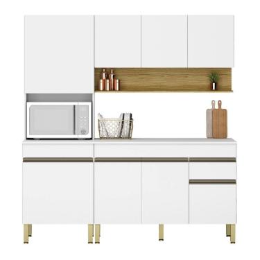 Imagem de Conjunto De Armarios Modulados Line Com 8 Portas-1 Gaveta.