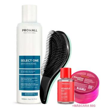 Imagem de Select One Prohall 300ml +Óleo7ml +Equalize 50g +Escova