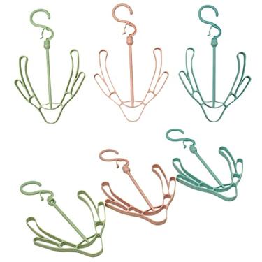 Imagem de UpTuoLi 6 Peças Cabide Para Sapatos, Organizador De Pendurar, Sapateira, Escorredor Roupas, Gancho Cabides Giratórios