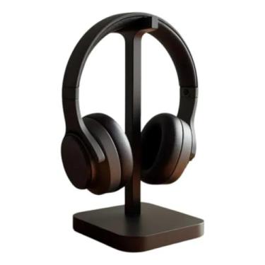 Imagem de Suporte para Headset, Headphone e Fone de Ouvido Gamer – Moderno, Ideal para Mesa e Escritório -TYDA (PRETO)