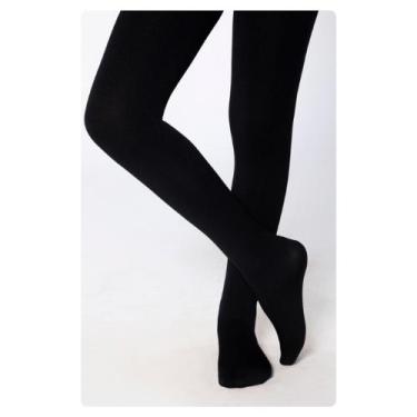 Imagem de Meia Calça Infantil Fio 80 Opaca Lobinha 2576-01 - Lupo, Preto, G