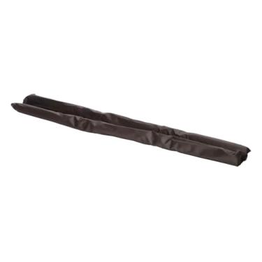 Imagem de Protetor Veda Porta Rolinho Protetor evita a entrada de Insetos, Poeira e reduz a entrada de som. 80 cm. em Napa e lavável. (Marrom, 80 cm)