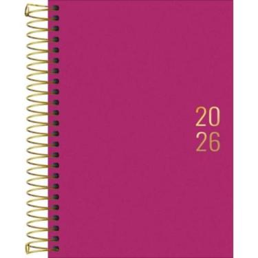 Imagem de Agenda 2026 Executiva Espiral M5 Napoli Feminina 12,9x18,7cm - Tilibra