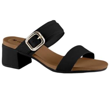 Imagem de Sandalia Via Uno Salto Bloco Ref 889004siavv Preto/mest Rr Preto 038
