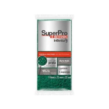 Imagem de Esponja Multiuso SUPERPRO com 3un Ref.9423