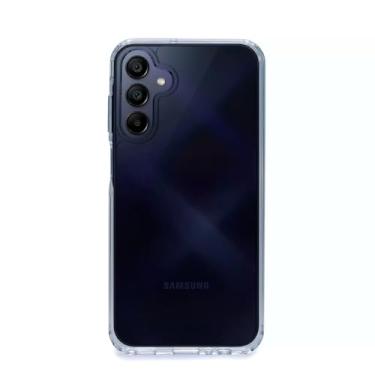 Imagem de Customic Capinha Case Capa para Celular Samsung Galaxy A15 5G Impactor Clear Anti Impacto Proteção Militar 2 metros contra quedas, Antiamarelamento, Transparente