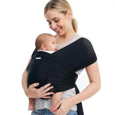 Imagem de Porta-bebês Momcozy AirMesh Summer Sling 3,6-15,9 kg preto