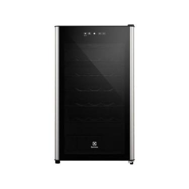 Imagem de Adega Electrolux 34 Garrafas com Compressor - Preta com LED 1 Porta WS
