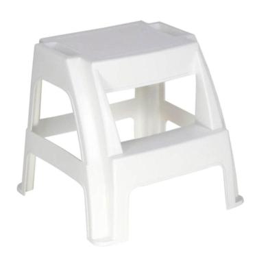 Imagem de Banqueta Escada Tramontina Paiva Branco