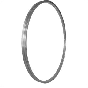 Imagem de ARO 26 X 1.95 36 furos bicicleta bike passeio Vzan Cor alumínio natural