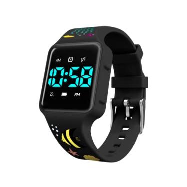 Imagem de NN BEN NEVIS Relógio de treinamento penico, relógio digital infantil com contagem regressiva/música/despertadores/lembrete de vibração e à prova d'água, lembra a criança de ir ao banheiro