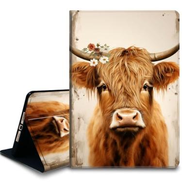 Imagem de Bxgolkgd Capa para tablet Samsung Galaxy Tab A9 Plus/A9+ 5G 11 polegadas 2023 (SM-X210/X215/X216/X218), capa com suporte à prova de choque com dissipação de calor, função despertar/hibernar automática