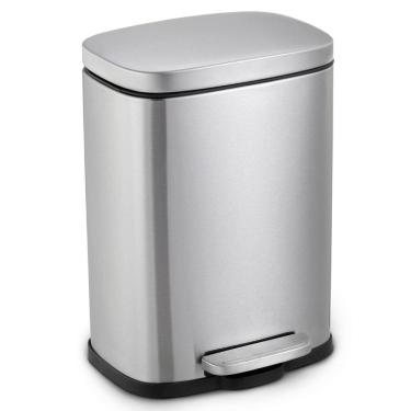 Imagem de Lixeira Retangular Nobre 12 Litros com Pedal