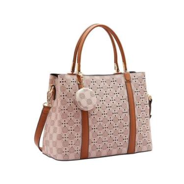 Imagem de Bolsa Feminina de Mão Chenson CG85025 Original New Cristal, Marrom