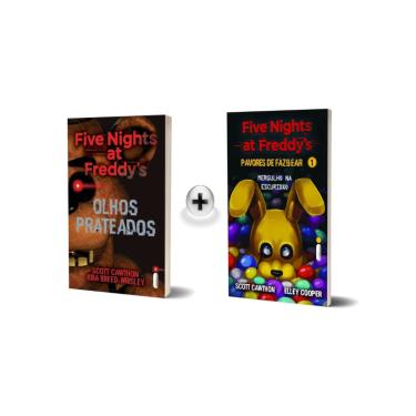 Imagem de Kit de Livros Five Nights at Freddys: Olhos Prateados e Mergulho na Escuridão (Português) Capa Comum