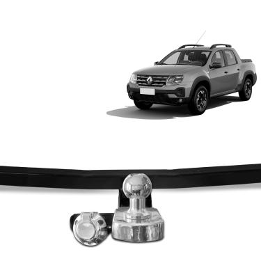 Imagem de Engate DE Reboque Oroch 2016 a 2025 Rabicho Fixo 700kg