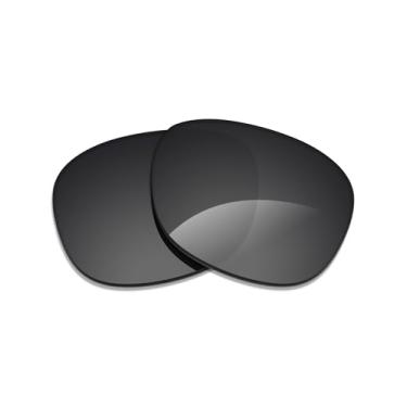 Imagem de Alphax Lentes de reposição polarizadas pretas Stealth para óculos de sol Ray Ban RB4259 51 mm