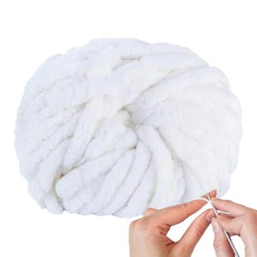 Imagem de Fio Chenille - 27 M Fio Grosso | Artigos Para Tricô e Crochê Para Decoração De Casa Almofada Chapéu Cesta Roupas De Bebé Manta,Chapéu Almofada Roupas Bebê Cama Pet Cachecol