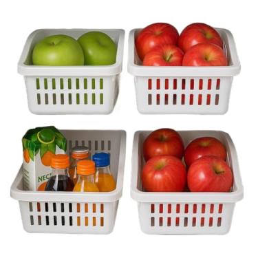 Imagem de Potes Organizadores Para Geladeira - Porta Frios HerméTico Para Frutas E Verduras Frescas