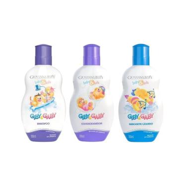 Imagem de Kit Giovanna Baby Giby Sh 200Ml+Cond 200Ml+Sab Liquido 200Ml