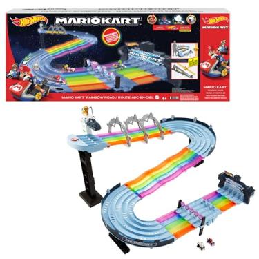 Imagem de Hot Wheels Mario Kart Pista Rainbow Road - Mattel