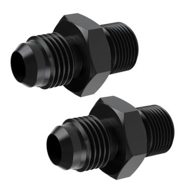 Imagem de 6AN alargador macho para M14 x 1,5 mm macho métrico acessórios de alumínio 2 peças