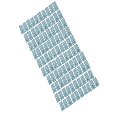 Imagem de Etiquetas feitas à mão etiquetas de costura microfibra durável impressão clara suave conveniente diy artesanato para sacos chapéus roupas 100 peças 2x5cm (04)