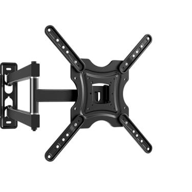 Imagem de Suporte de parede para TV de movimento completo, extensão de inclinação giratória para monitor de TV 4K 19-55'' LED TVs LCD de tela plana curvada TVs/monitores sem tensão prazer de visualização (VESA