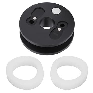 Imagem de Ferramenta de limpeza de tensor de cubo de bicicleta, rolo portátil para bicicleta de estrada de montanha, material plástico