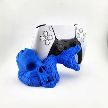 Imagem de Guardiã Viper — Suporte Decorativo para Controle PS5 (Caveira & Cobra)