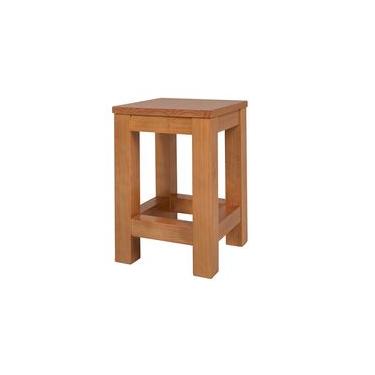 Imagem de Banqueta Baixa Puerto - Nozes - Meu Móvel de Madeira Marrom