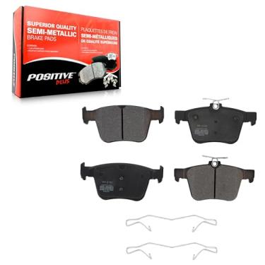 Imagem de Pastilhas de freio a disco semimetálicas traseiras PPF-D1761 para Volkswagen Tiguan Atlas Jetta Audi A3 Quattro Golf R e-Golf S3 Sportback e-tron TT Arteon Q3 Taos Cross Sport