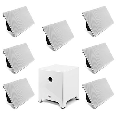 Imagem de AAT Elegance 10" - Conjunto 7.1 com caixas de embutir e sub ativo de 10"