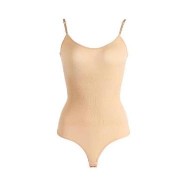 Imagem de Body Feminino De Alta Elasticidade Sem Costura Com Controle De Barriga