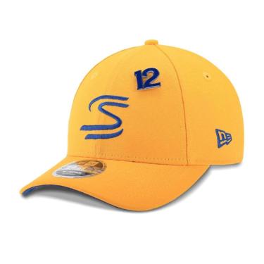 Imagem de Boné New Era 9FORTY M CROWN Senna 1987 – Edição Especial Colecionador-Masculino