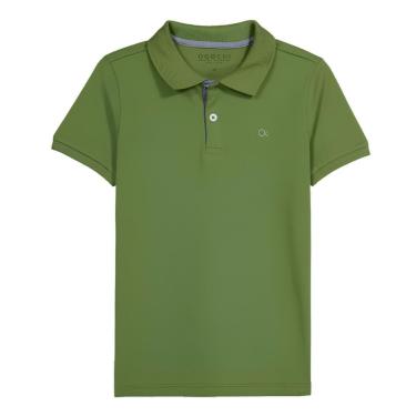 Imagem de Camiseta Polo Infantil Ogochi Essencial Slim 10/18-Masculino