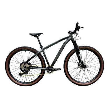 Imagem de Bicicleta 1x12 Ntz Freio Hidráulico Suspensão Trava mountain bike, Gra