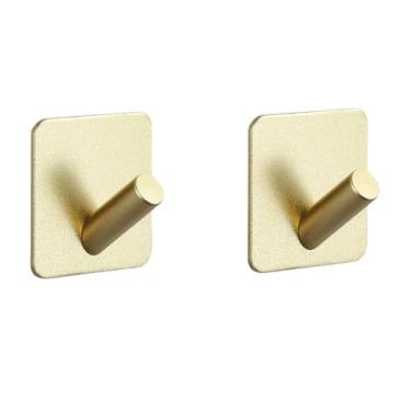Imagem de NevStp Ganchos de parede adesivos montados para chave de porta casaco de pano de banheiro cabide de roupão de cozinha rack prateleira gancho de bolsa, CGD2PCS