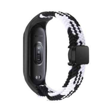 Imagem de Pulseira De Nylon Trançada Com Fecho Magnético Para Xiaomi Mi Band 9 8