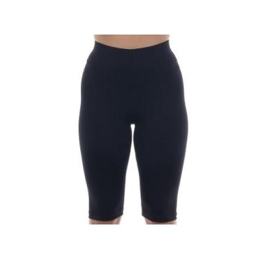 Imagem de Bermuda Legging Fitness Academia Conforto Cintura Alta Short Tamanho:M