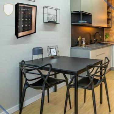 Imagem de Quadro decorativo Porta Rolhas Vinho para parede Em MDF Wine Is Always