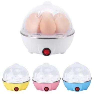 Imagem de Cozedor de 7 ovos Elétrico Vapor Funções Egg Cooker 110v - Sweet Home,