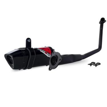 Imagem de Escape / Ponteira Coyote TRS 2 Way JUNIOR 20cm em Alumínio - CG 150 Ti