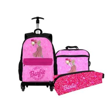 Imagem de Kit Mochila Bolsa Escolar Com Lancheira Térmica E Estojo Personalizado
