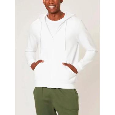 Imagem de Jaqueta Moletom Malwee 1000006668 Masculina Flanelada Algodão T. P/XGG